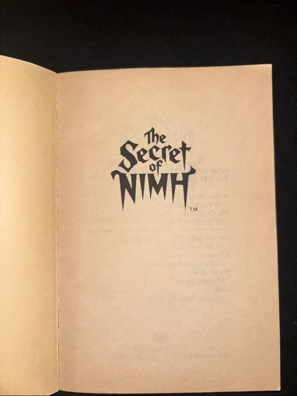 👻 Vintage Kids Book Bundle | The Secret of NIMH & Goosebumps - Picture 7 of 8